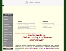 Tablet Screenshot of etoh.edu.pl